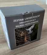 Siatka na balkon - zestaw zabezpieczający balkon przed ptakami