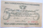 5 marek polskich 1919 r.seria ID