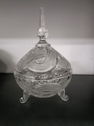 Piękna bomboniera kryształowa 