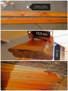 Deski sosnowe 212x11x2cm, 21sztuk