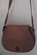 Stara torba skórzana, myśliwska, Torba Vintage