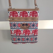 Thailand piękna mała torebka damska listonoszka na ramię slonie