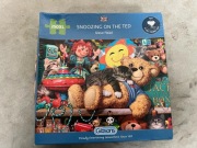 Puzzle XL 250 elementów Steve Read Drzemka na pluszowym misiu Gibsons
