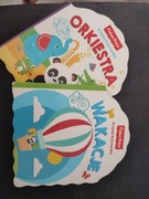 Fisher Price ksiażeczki Orkiestra i Wakacje Urszula Kozłowska