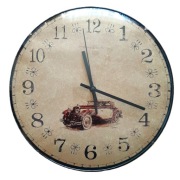 Zegar ścienny w stylu retro