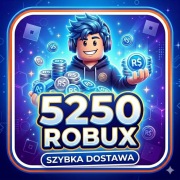 5250 ROBUX Roblox Doładowanie Konta Waluta Gry BEZ HASŁA Global