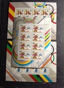 3 bloki - komplet -Piłka nożna, wioślarstwo, bieganie - Barcelona 92 - CCCP