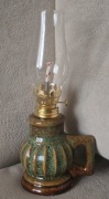 Ceramiczna lampa lampka naftowa. Nowa.