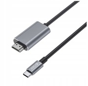 KABEL PRZEJŚCIÓWKA TYPE-C USB-C NA HDMI 4K 60HZ 2M
