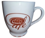 Kubek kawa SAHARA Elite Cafe teraz MK Cafe - NOWY - śliczny - UNIKAT