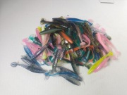 100 SZTUK PRZYNET SPININGOWYCH