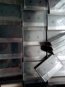 Zestaw 60 sztuk pudełka na kasety magnetofonowe lata 90-te