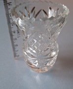 Kryształowy wazonik "obiadowy" .