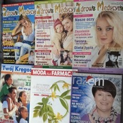 Zdrowa Medycyna/Razem/Moda na farmację 6 szt 
