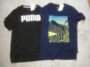 PUMA T-SHIRT 2 szt chłopięcy rozmiar XS ok 164 cm
