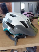 Kask rowerowy KTM FE II Helmet wht/glx