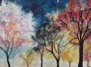 Obraz akrylowy na płótnie pt. Jesienne zauroczenie 