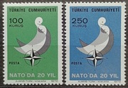 Turcja 1972 Mi 2250-2251**