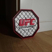 Dekor ścienny UFC wydruk 3D