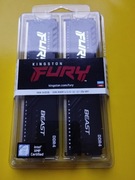 Ram Kingston Fury Beast DDR4 64GB 3600MHz CL18 KF436C18BBK2/64 2X32GB GWAR