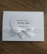Zaproszenia ślubne na ślub Agnes koperta Gratis!!!
