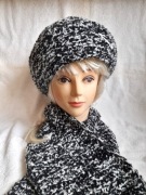 Toczek+ szalik komplet - okazja + Gratis!!!