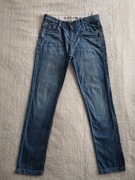 Niebieskie regulowane spodnie jeansowe jeansy U.S. Polo Assn. 158 - 164