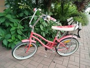 Rower dziecięcy LeGrand Winnie 20" różowy/czerwony