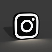 Lampka Nocna Instagram LED RGB