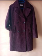 damski płaszcz fioletowy Reserved