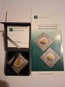 Moneta 5 zł 250 lat mennicy Warszawskiej 2016r Ag925