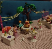 Rzadkie PLAYMOBIL City Life 9228 Uroczystość weselna 1 tort