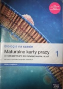 Maturalne karty pracy BIOLOGIA 1,2,3