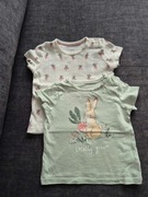 Super 2 pack bluzeczek C&A 6-9 mcy 