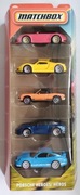 MATCHBOX Porsche Heroes JBX28 5-Packs pięciopak