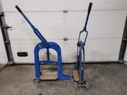 Przecinak brukarski gilotyna do silki, kostki brukowej, bloczków betonowych