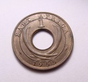 Brytyjska Afryka Wschodnia 1 cent 1955 PIĘKNA!