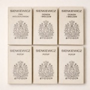 Henryk Sienkiewicz Dzieła 6 tomów kolekcjonerskie wyd. z r. 1967 Trylogia