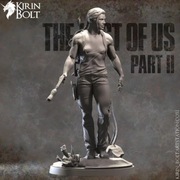 Figurka druk 3D żywica 12K " Abby - The Last of Us - F1263 " - 120 mm
