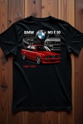Koszulka M BMW M3 E30 1982-1994 Prezent dla Chłopaka, Fana Motoryzacji