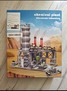 Klocki zestaw fabryka laboratorium chemiczne miasto LPG 1000 elementów nowe