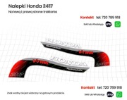 Nalepki / naklejki, kosiarki traktorka HONDA 2417 