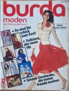 Burda 12/1980 z wykrojami i instrukcją po polsku