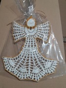 Anioł- koronka -24 cm