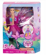 Barbie Motylkowa baletnica 2 w 1 Lalka z magiczną przemianą HXJ10