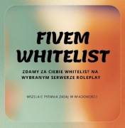 FIVEM ZDAMY ZA CIEBIE WHITELIST ROLEPLAY NA SERWERZE! v9