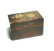 DREWNIANE PUZDERKO NA TALIE KART - KUDOWA - ZDRÓJ LATA 50TE ŁADNA SNYCERKA