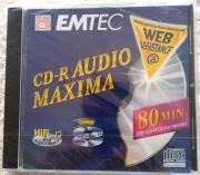 EMTEC CD-R - 80 Min Audio,nowy,folia