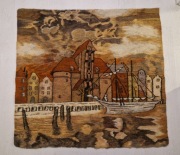 Gobelin arras sygnatura unikat rękodzieło tkanina Gdańsk Gdynia