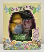 Świecznik tealight wielkanocny dekoracyjny kurczak koszyk jajka Easter Fun